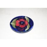 Moorcroft coaster pansy