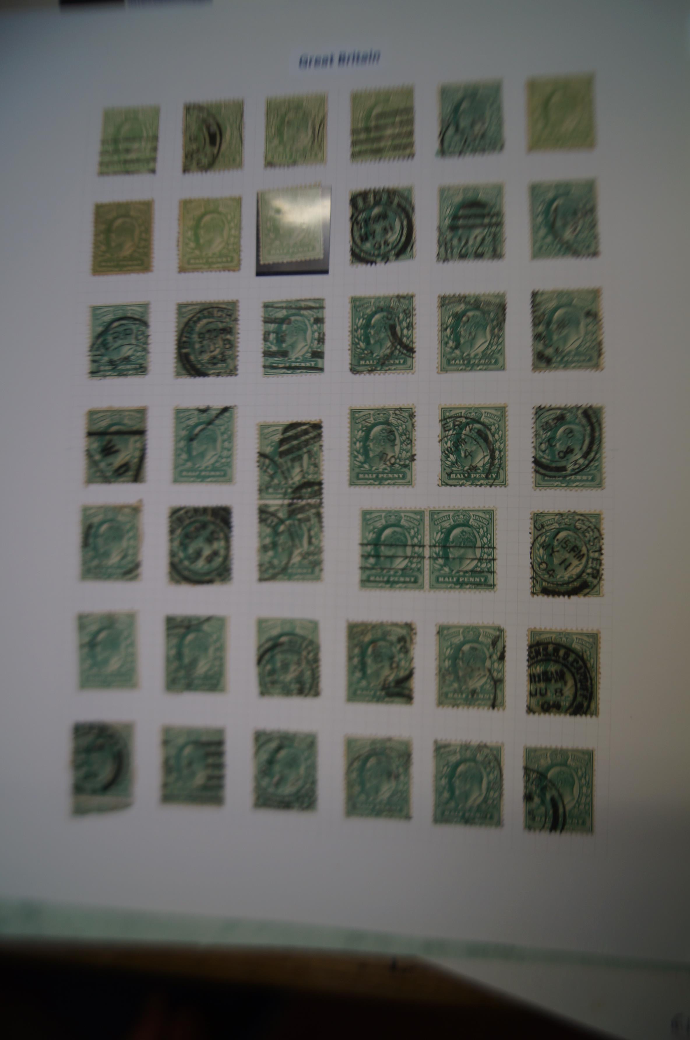 A box containing a large hoarde of stamps. Include - Image 15 of 16