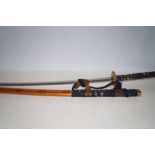 Display samurai sword with scabbard length 97 cm