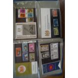 Album of 38 Presentation pack of British stamps to