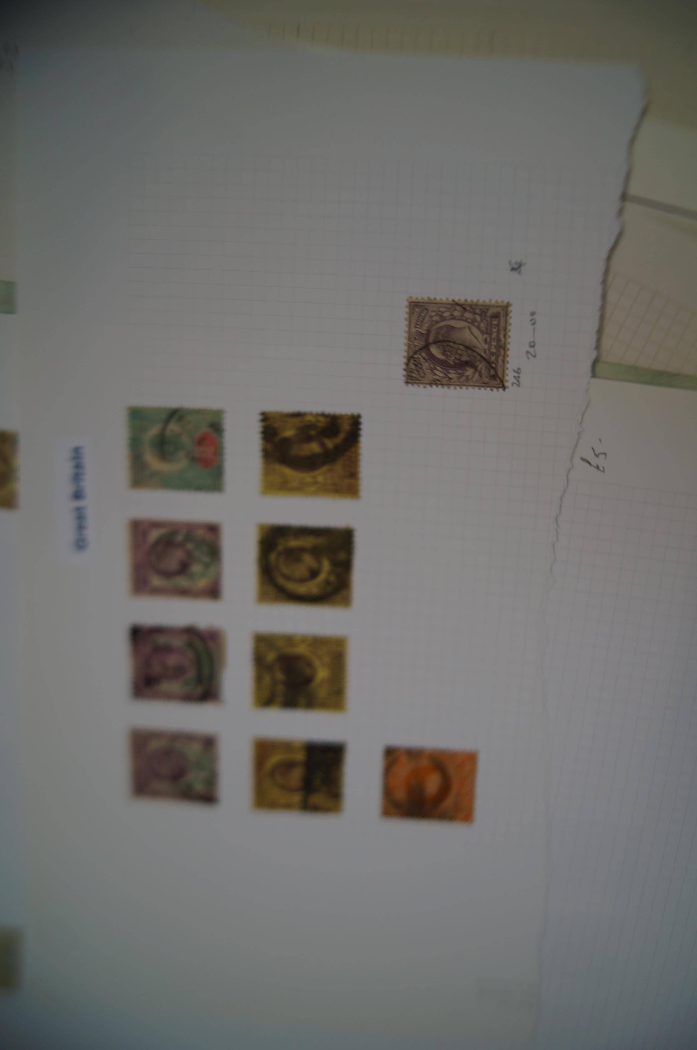 A box containing a large hoarde of stamps. Include - Image 6 of 16