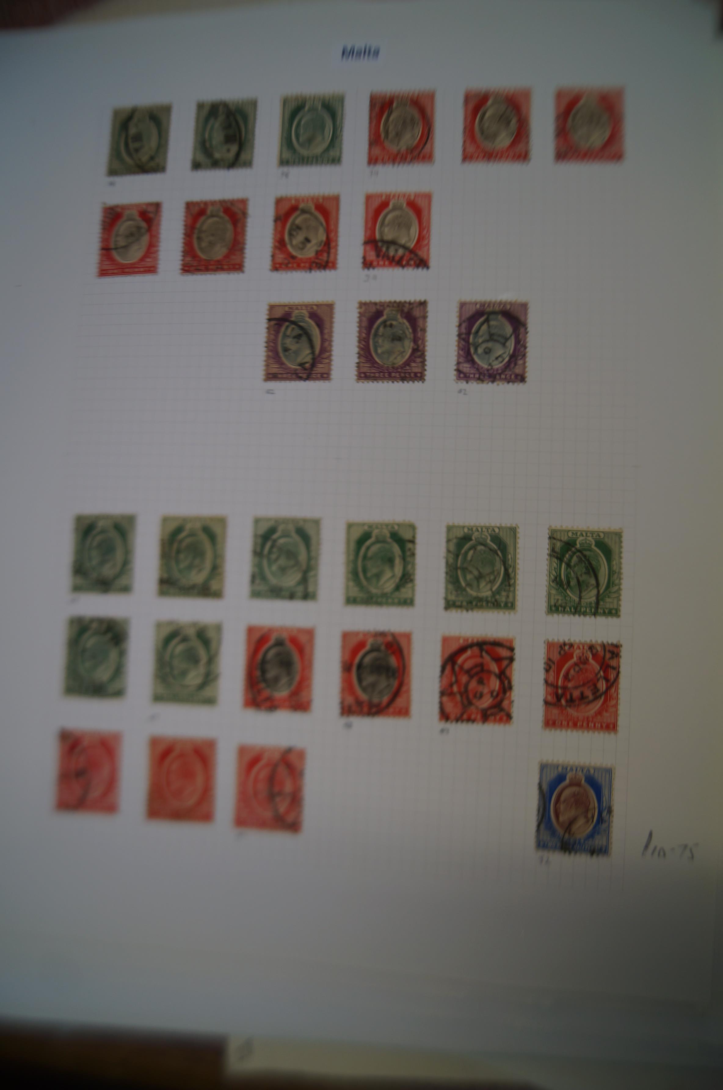 A box containing a large hoarde of stamps. Include - Image 10 of 16