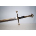 Large & heavy sword Length 126 cm