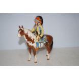Beswick Indian on a horse