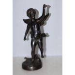 Bronze model of a cherub