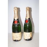 2 Bottles of Moet & Chandon champagne (Sealed & un