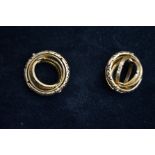 Pair of unusual rings