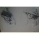 Pencil drawing by Phillip Horrock 1980 double port