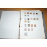 Album of British stamps to include Victorian