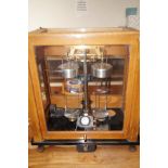 Stanton of London cased set of scientific scales