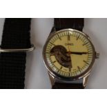 Vintage Oris skeleton wristwatch recently serviced