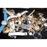 Assortment of wristwatches some for spares & repai