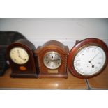 3x Early 20th century clocks for restoration