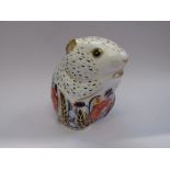Royal Crown Derby Mouse with Gold Stopper