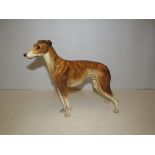 Royal Doulton Standing Greyhound. Height 20cm. Restoration to figure