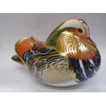 Royal Crown Derby Bird with Gold Stopper