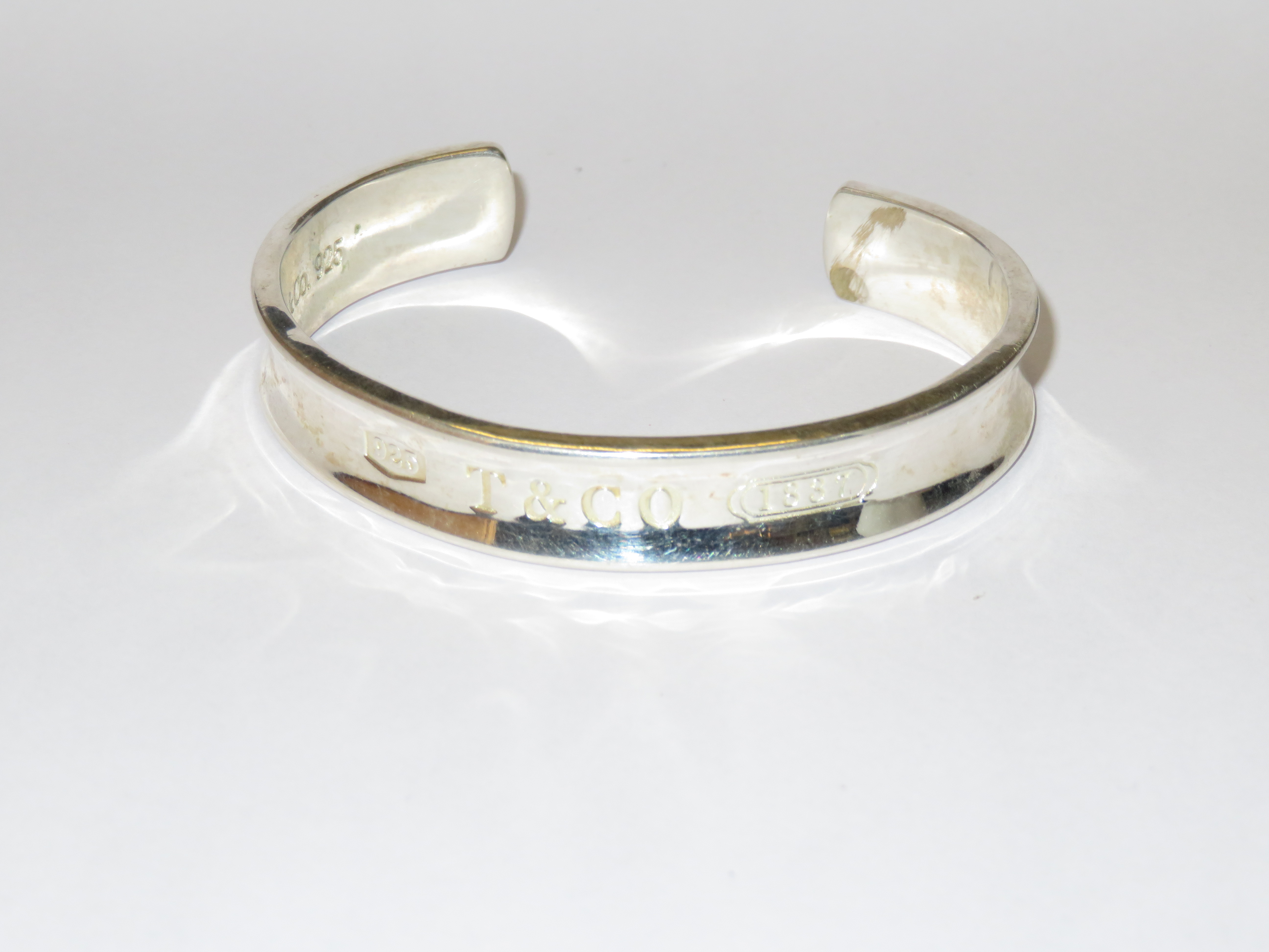 Tiffany & Co 925 silver bangle dated 1997