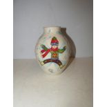 Moorcroft Snow Angel Vase. Height 14cm