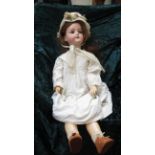 Early 20th century Armand Marseille doll, good all
