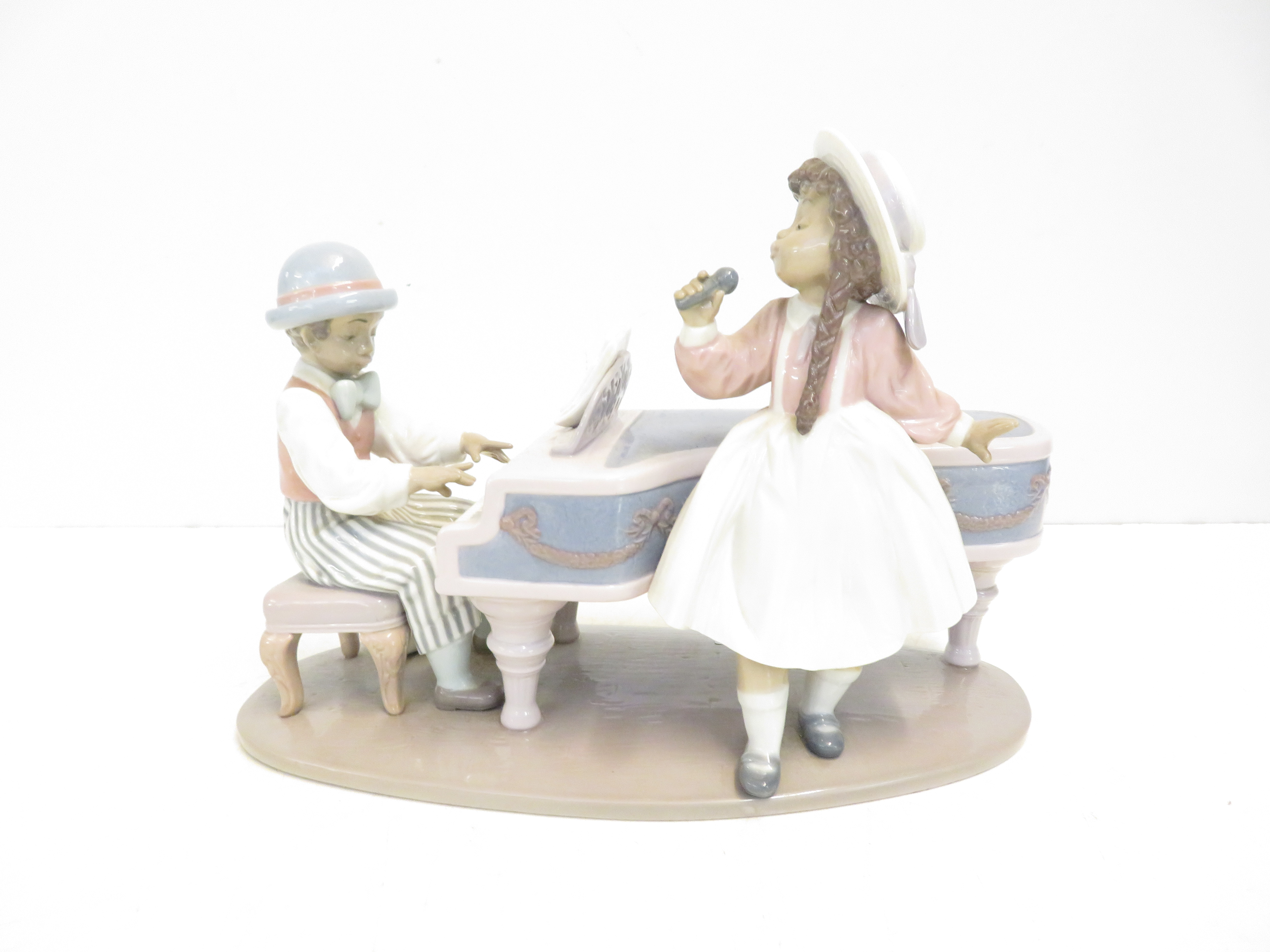 Lladro 'The Jazz Duo' no. 5930 large group figure