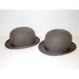 2x Failsworth coachmans bowlers hats