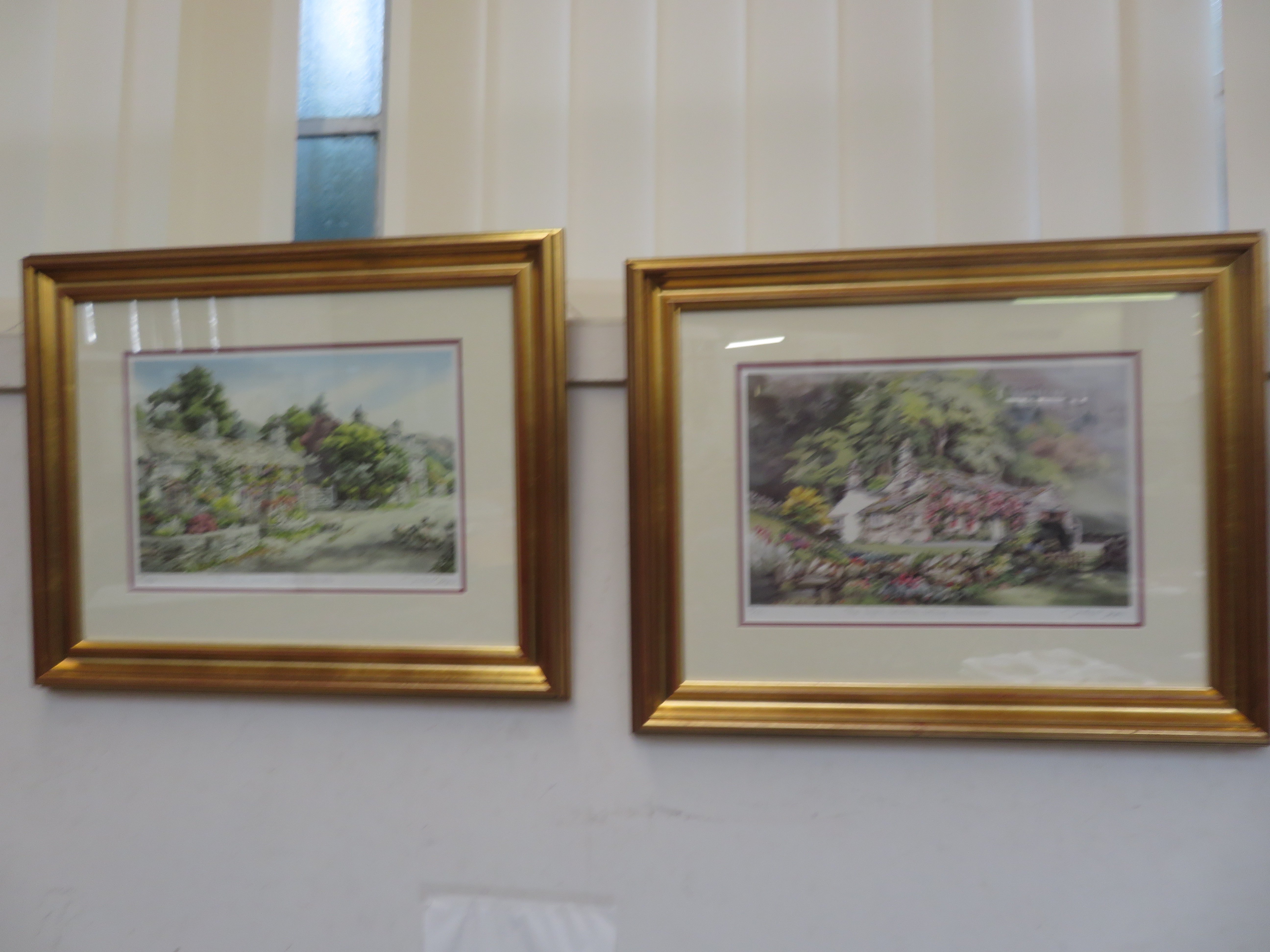 Pair of limited edition signed prints by Judy Boye