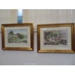 Pair of limited edition signed prints by Judy Boye