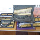 7 Cased sets of precision tools