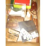 Various items to include vintage first aid kit, co
