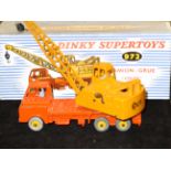 Boxed dinky 972 camion-grue coles crane
