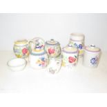 10 Items of Poole pottery