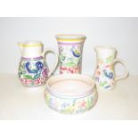 4 Items of Poole pottery