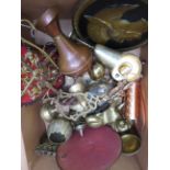 Assorted brass & copper ware