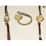 3 Vintage ladies watches, recently been serviced