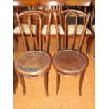 Pair of Bentwood chairs