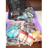 Various power tools & hardware items