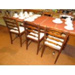 Good quality table with 6 chairs