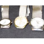 Accurist wristwatch, Romanson wristwatch & 1 other