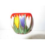 Anita Harris small crocus vase signed Height 9 cm