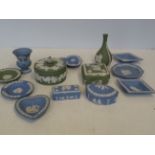 Collection of Wedgwood jasper ware