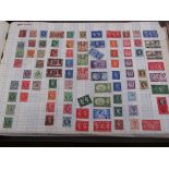 Large album of British and World stamps