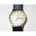Gents 9ct Gold Omega automatic wristwatch