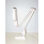 Angle poise work lamp