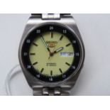 Seiko 5 automatic 21 jewel wristwatch