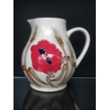 Moorcroft harvest poppy vase Height 15 cm