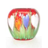 Anita Harris crocus vase signed Height 13 cm