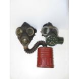 2 British respirators