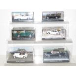 6x 007 James Bond model cars