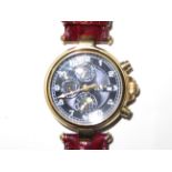Gents Staucer chronograph 27 jewel divers wristwat