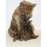 Anita Harris large bear & cub signed Height 27 cm